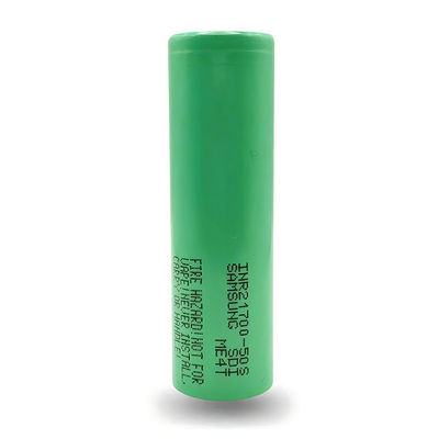 جودة  Samsung 50S 21700 Batteries 5000mAh 25A Battery 3.6V Lithium Ion Battery Cell INR21700-50S مصنع