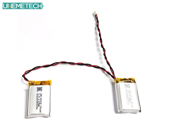 جودة  2C Fast Charging Lipo Battery 902030 2P 3.7V 1100mAh Lithium Polymer Battery Pack مصنع