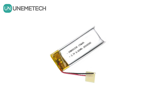 بطارية البوليمر الليثيوم القابلة لإعادة الشحن 501230 3.7 فولت 170mAh بطارية البوليمر الليثيومية للآيفون اللاسلكي