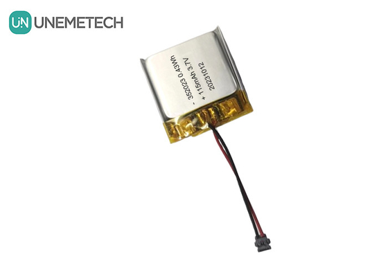 البطاريات الليبو القابلة لإعادة الشحن بالجملة 352023 3.7V 115mAh بطارية ليثيوم أيون بوليمر لمراقب GPS
