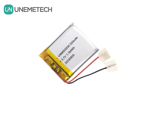 502530 3.7 فولت 320mAh بطارية الليثيوم البوليمرية القابلة لإعادة الشحن للمنتجات القابلة للارتداء