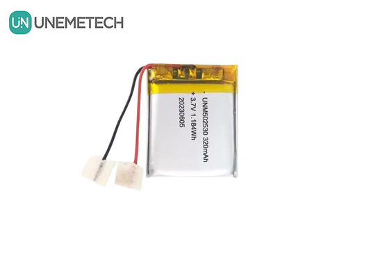 502530 3.7 فولت 320mAh بطارية الليثيوم البوليمرية القابلة لإعادة الشحن للمنتجات القابلة للارتداء