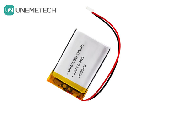 بطارية الليثيوم عالية الجهد CE 4.35V 682329 520mAh 3.8V بطارية ليثيوم أيون قابلة لإعادة الشحن