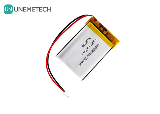 بطارية الليثيوم عالية الجهد CE 4.35V 682329 520mAh 3.8V بطارية ليثيوم أيون قابلة لإعادة الشحن