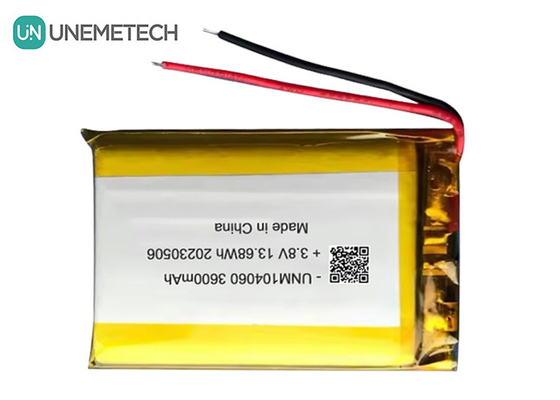 UNEMETECH 4.35 فولت بطارية الليبو عالية الجهد 104060 3.8 فولت 3600mAh بطارية ليثيوم أيون بوليمر