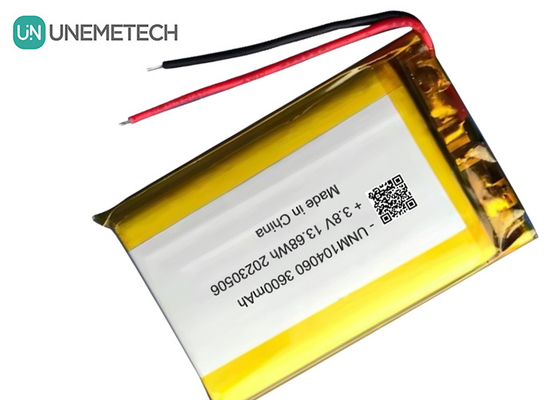 UNEMETECH 4.35 فولت بطارية الليبو عالية الجهد 104060 3.8 فولت 3600mAh بطارية ليثيوم أيون بوليمر