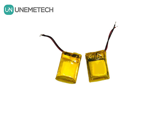 UNEMETECH 401115 بطارية الليثيوم البوليمرية القابلة لإعادة الشحن / بطارية سماعة سماعة 3.7 فولت 40mAh