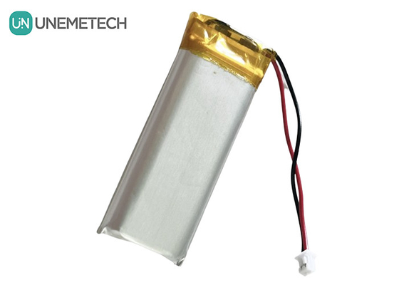 بطارية الليثيوم البوليمرية القابلة لإعادة الشحن مخصصة 802050 3.7V 800mAh بطارية لي بولي لضوء الاتصال