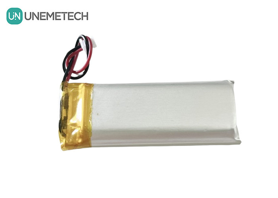بطارية الليثيوم البوليمرية القابلة لإعادة الشحن مخصصة 802050 3.7V 800mAh بطارية لي بولي لضوء الاتصال