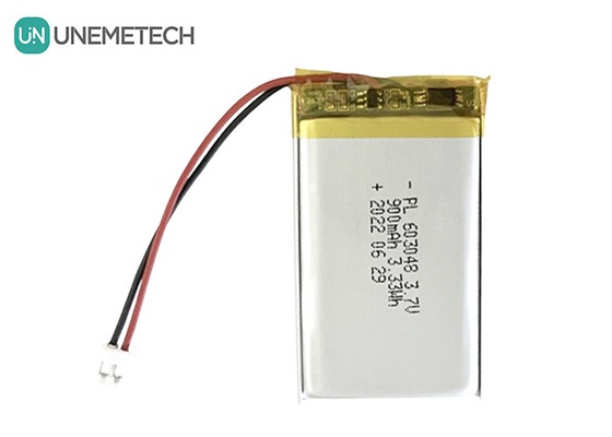 بيع بالجملة 3.7 فولت 900mAh بطارية بوليمر ليثيوم أيون قابلة لإعادة الشحن 603048 لأجهزة التجميل