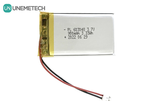 بيع بالجملة 3.7 فولت 900mAh بطارية بوليمر ليثيوم أيون قابلة لإعادة الشحن 603048 لأجهزة التجميل