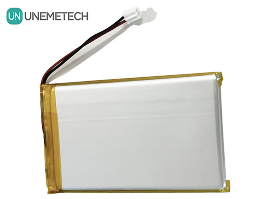 3.7 فولت 3000mAh بطارية ليثيوم أيون قابلة لإعادة الشحن 605080 مع PCB وواصلة الأسلاك للإلكترونيات
