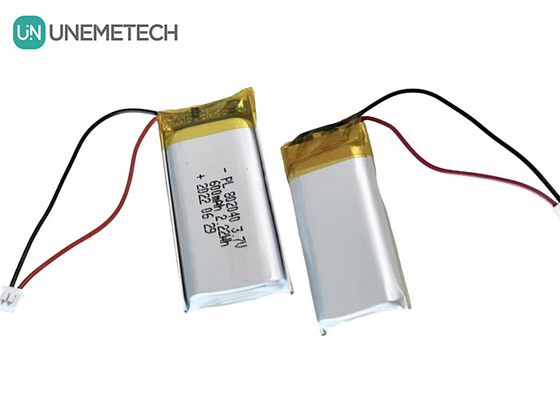 3.7 فولت 600mAh بطارية لي بوليمر قابلة لإعادة الشحن 802040 للمنتجات الإلكترونية
