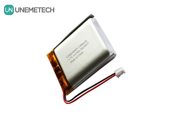 1100mAh 3.7V بطارية LiPO قابلة لإعادة الشحن حسب الطلب 103035 بطارية Li Po Pack لمسجل صوت MP3