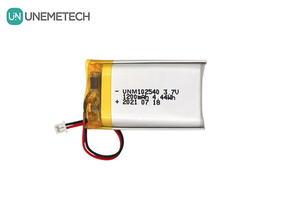بطارية الليثيوم البوليمر المخصصة 102540 3.7V بطارية لي بو 1200mAh لمعدات التجميل