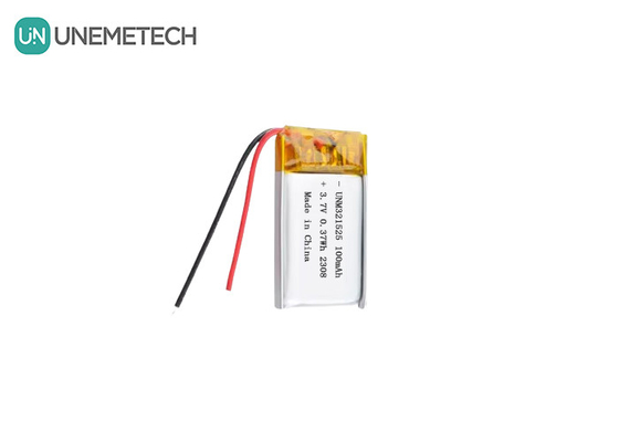 3.7V 80mAh 321525 بطارية ليثيوم أيون بوليمر قابلة لإعادة الشحن 1C للمنتجات الإلكترونية