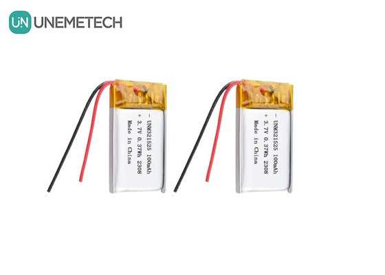 3.7V 80mAh 321525 بطارية ليثيوم أيون بوليمر قابلة لإعادة الشحن 1C للمنتجات الإلكترونية