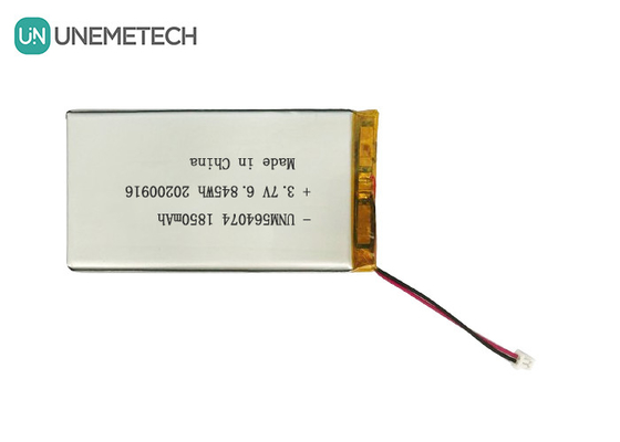 3بطارية بوليمر ليثيوم أيونية قابلة لإعادة التشغيل بنطاق.7 فولت 1850mAh 564074 لمعدات الجمال الطبية