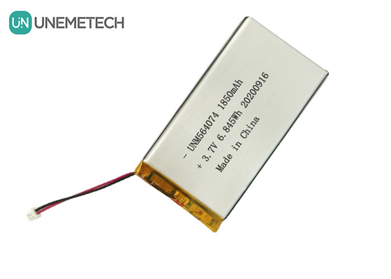 3بطارية بوليمر ليثيوم أيونية قابلة لإعادة التشغيل بنطاق.7 فولت 1850mAh 564074 لمعدات الجمال الطبية