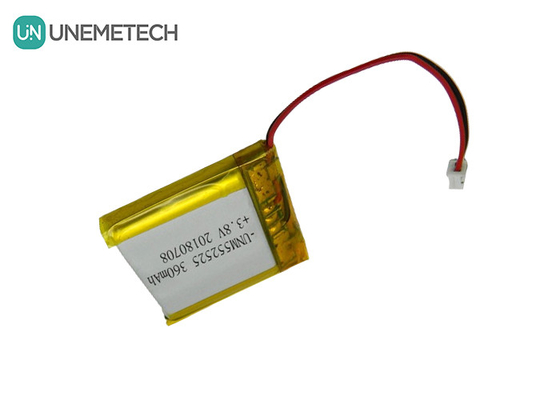 4.35 فولت 360mAh بطارية الليثيوم الأيونية البوليمرية عالية الجهد 552525 3.8 فولت للأجهزة المحمولة