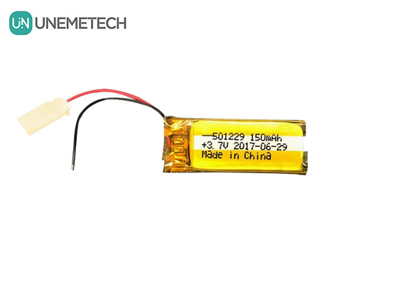 بطارية الليثيوم البوليمر الليثيوم أيون 3.7 فولت 150mAh 501229 لأجزاء المعدات الإلكترونية