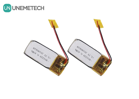 بطارية لي يون البوليمر المخصصة 3.7 فولت 110mAh 401229 بطارية ليبو صغيرة لحجرة شحن سماعات الأذن