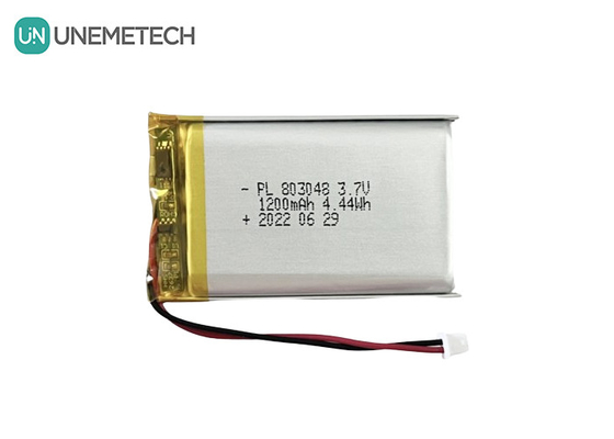 3.7V 1200mAh بطارية بوليمر ليثيوم أيون 803048 بطارية بوليمر ليثيوم أيون لأداة التجميل