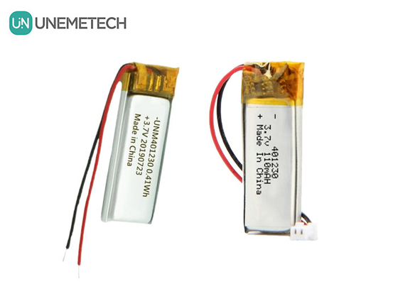 401230 بطارية الليثيوم البوليمر 3.7 فولت 110mAh بطارية ليبو قابلة لإعادة الشحن لأذنيه