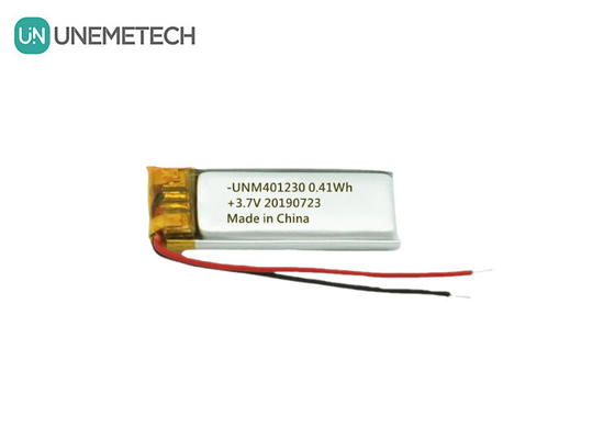401230 بطارية الليثيوم البوليمر 3.7 فولت 110mAh بطارية ليبو قابلة لإعادة الشحن لأذنيه