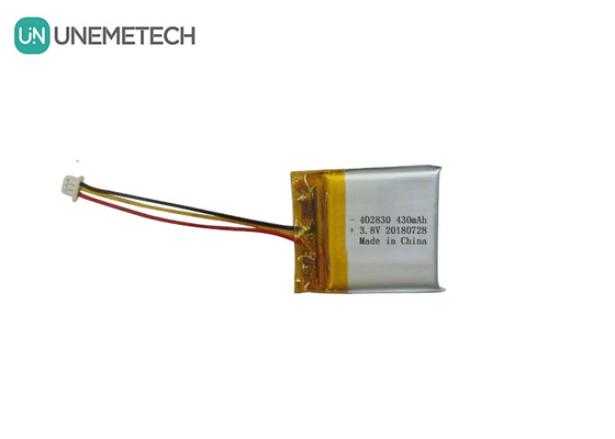 بطارية لي بوليمر عالية الجهد 402830 3.8 فولت 430mAh بطاريات HV LiPo للأجهزة الطبية