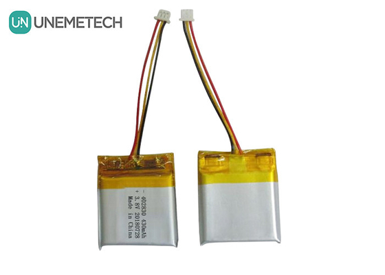 بطارية لي بوليمر عالية الجهد 402830 3.8 فولت 430mAh بطاريات HV LiPo للأجهزة الطبية