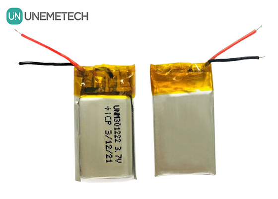 أجهزة سماعة لاسلكية بطارية قابلة لإعادة الشحن من نوع لي بولي 3.7 فولت 60mah بطارية صغيرة من نوع لي بوليمر 301222