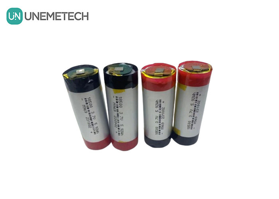 3A بطارية ليبو أسطوانية 3.7 فولت 1600mAh 18500 بطارية ليتيم بوليمر لأجهزة الكترونية الاستهلاكية