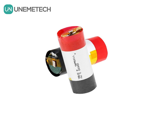 3A بطارية بوليمر الليثيوم أيونية الهليونية 18400 3.7v 1100mah بطارية ليبو