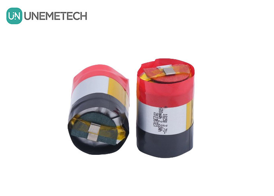 18250 630mAh 3.7V بطارية البوليمر الليثيومية القابلة لإعادة الشحن الأسطوانية مع 5A Plus Discharge Current