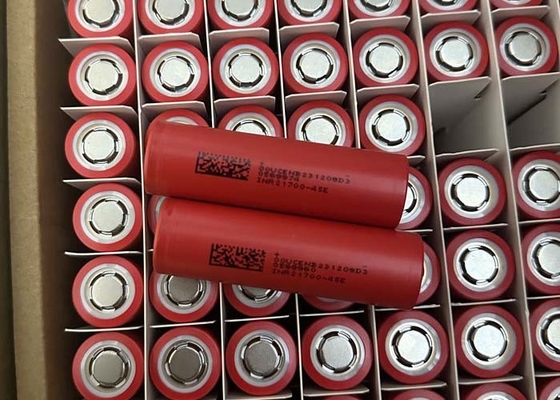 3C 4500mAh 21700 بطارية الليثيوم الأيونية الأسطوانية INR21700-45E للسيارات الكهربائية