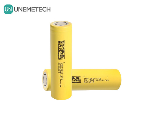INR18650-35E 3500mAh 18650 بطارية 10A 3.7V خلية ليثيوم أيونية أسطوانية لنظام تخزين الطاقة