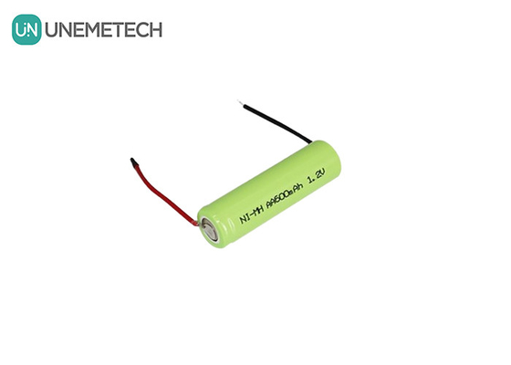 عمر دورة طويلة NiMH AA 1.2V 600mAh بطارية قابلة لإعادة الشحن AA600 للألعاب