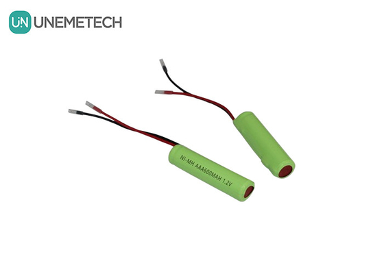 عمر دورة طويلة NiMH AA 1.2V 600mAh بطارية قابلة لإعادة الشحن AA600 للألعاب