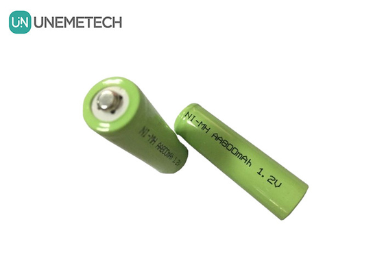 بطاريات ODM NiMh AA800 AA 1.2V 800mah بطارية قابلة لإعادة الشحن لفرشاة الأسنان الكهربائية