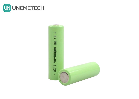بطاريات ODM NiMh AA800 AA 1.2V 800mah بطارية قابلة لإعادة الشحن لفرشاة الأسنان الكهربائية