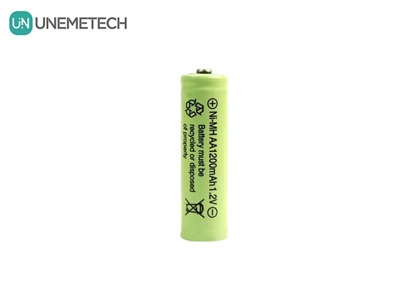 AA1200 1.2V AA 1200mAh بطاريات NiMH قابلة لإعادة الشحن لمصباح الطوارئ