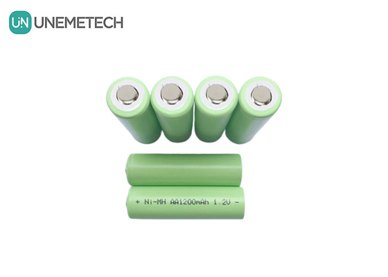 AA1200 1.2V AA 1200mAh بطاريات NiMH قابلة لإعادة الشحن لمصباح الطوارئ