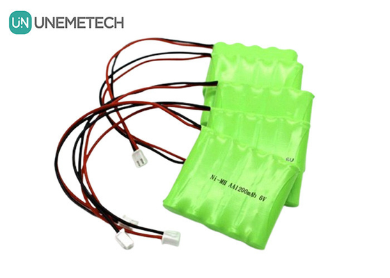 AA1200 1.2V AA 1200mAh بطاريات NiMH قابلة لإعادة الشحن لمصباح الطوارئ