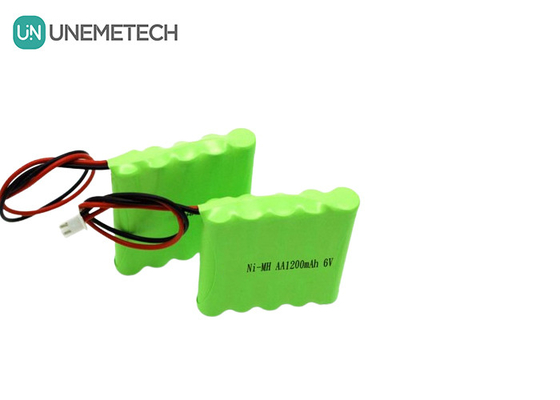 AA1200 1.2V AA 1200mAh بطاريات NiMH قابلة لإعادة الشحن لمصباح الطوارئ