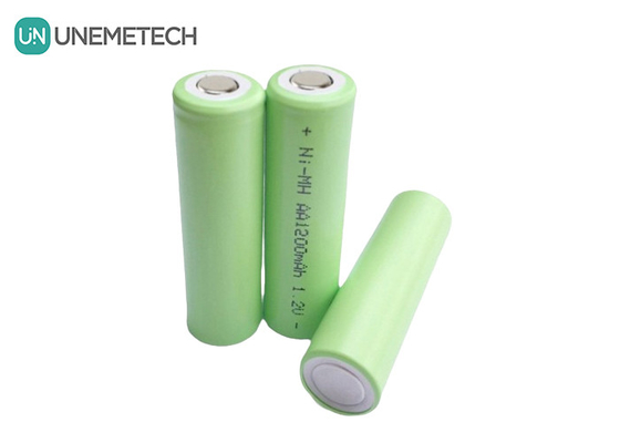 AA1200 1.2V AA 1200mAh بطاريات NiMH قابلة لإعادة الشحن لمصباح الطوارئ