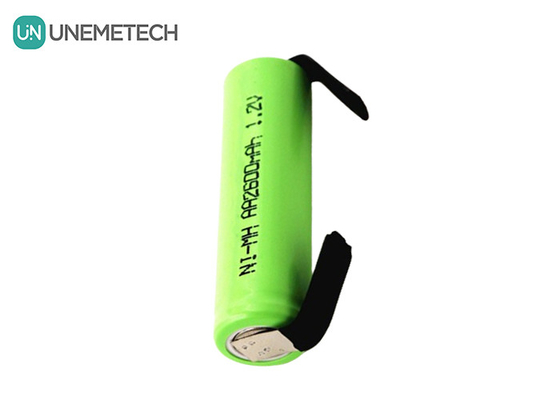 Ni-MH AA2600 بطارية 1.2V AA 2600mAh بطارية قابلة لإعادة الشحن للميكروفون اللاسلكي