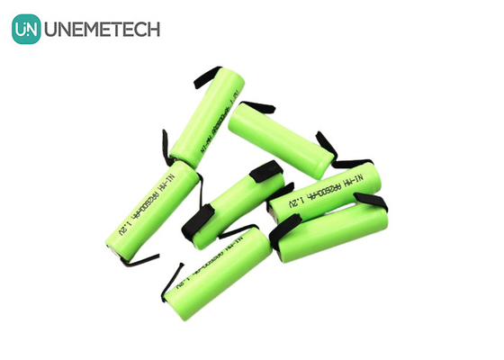 Ni-MH AA2600 بطارية 1.2V AA 2600mAh بطارية قابلة لإعادة الشحن للميكروفون اللاسلكي