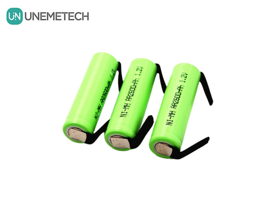 Ni-MH AA2600 بطارية 1.2V AA 2600mAh بطارية قابلة لإعادة الشحن للميكروفون اللاسلكي