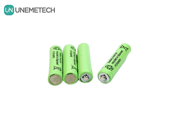 بطارية Ni-MH AAA بطارية قابلة لإعادة الشحن 1.2V 300mAh للضوء الشمسي والتحكم عن بعد
